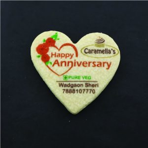Personalized Cookie - Large Size Heart
